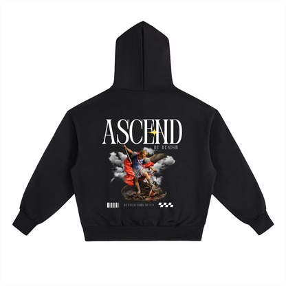 Ascend Heavyweight Hoodie With Saint Micheal